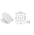 Сиденье с крышкой для унитаза Laufen Pro c c микролифтом 2126