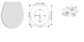 Сиденье с крышкой для унитаза Kolo без микролифта 2132